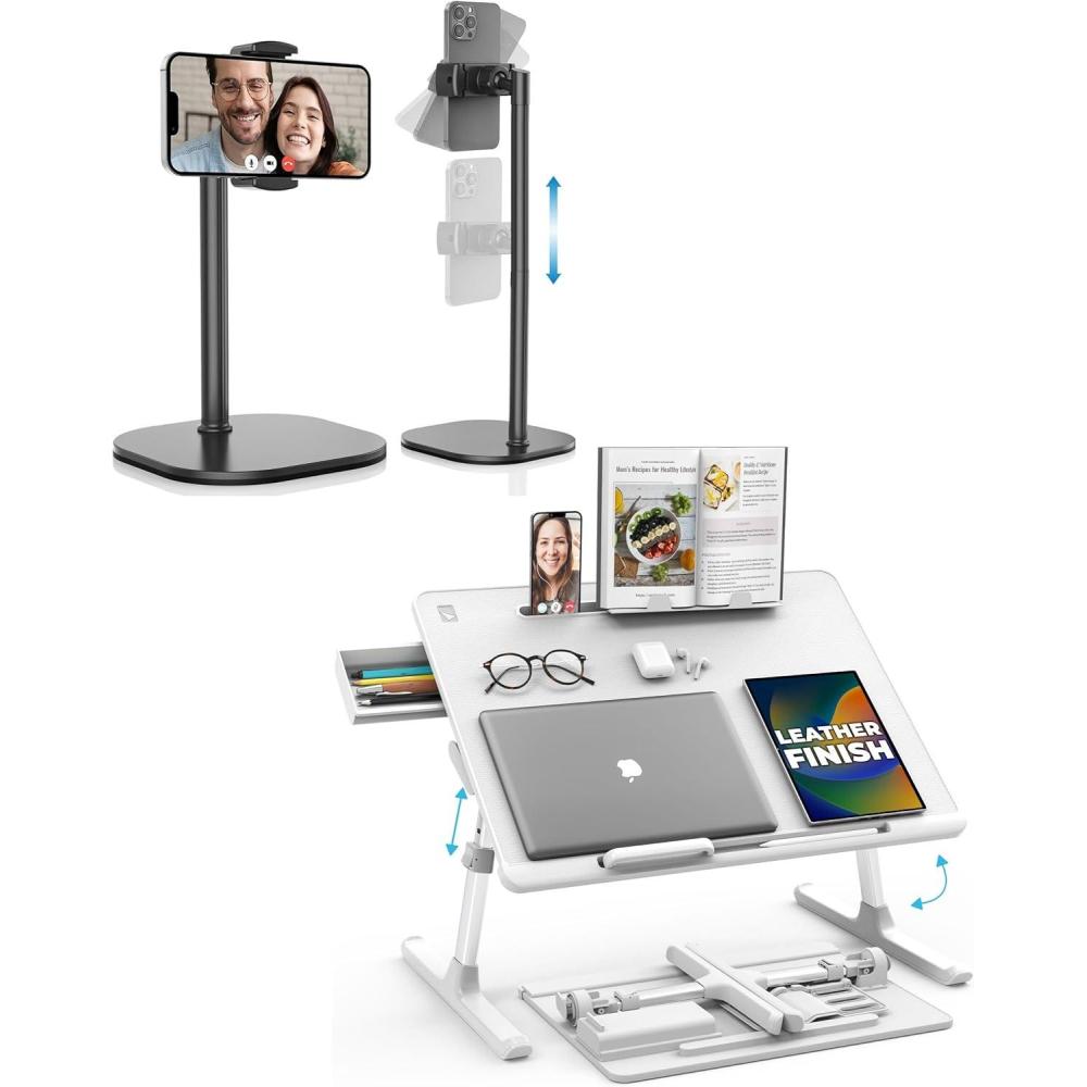 imageCooper Ultimate Work amp Connectivity Bundle Cooper Desk Pro amp ChatStand Phone Stand