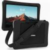 Silicone Case for Zebra ET51 10.1″ Tablet with Shoulder Strap – Rugged Shockproof Cover with Rear Access for Scanner & Accessories – Industrial Grade Protection